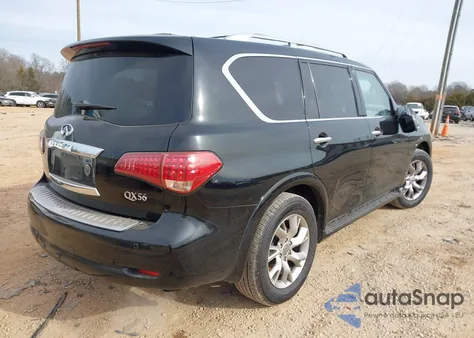 2012 Infiniti Qx56 from USA, damaged, VIN JN8AZ2NF5C9518225
